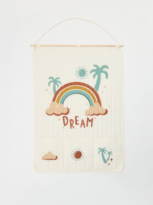 Decoración para la pared con bolsillos de almacenaje - Kiabi