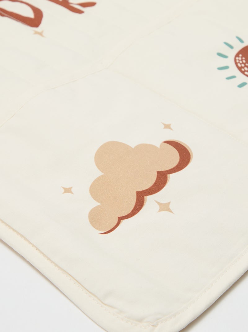 Decoración para la pared con bolsillos de almacenaje Beige - Kiabi