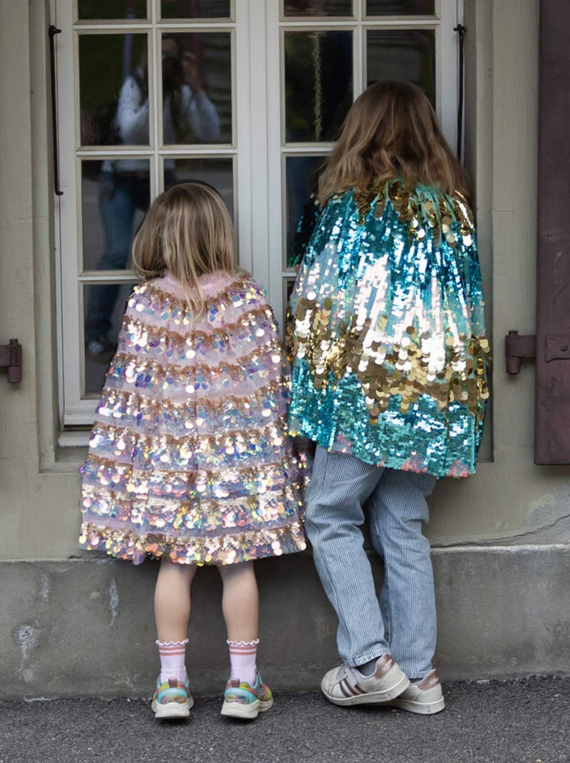 Déguisement infantil con capa brillante the 5th avenue | Great Pretenders Rosa - Kiabi