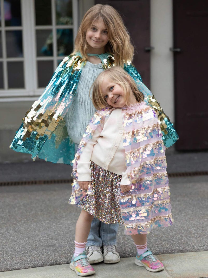 Déguisement infantil con capa brillante the 5th avenue | Great Pretenders Rosa - Kiabi