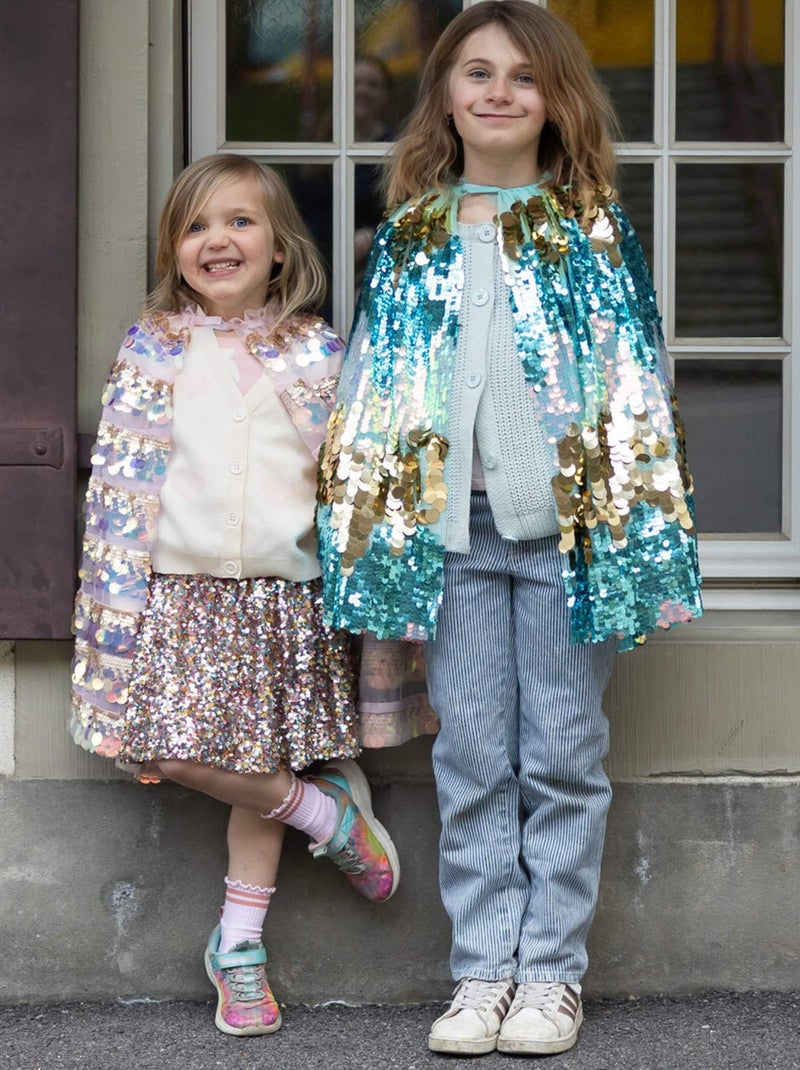 Déguisement infantil con capa brillante the 5th avenue | Great Pretenders Rosa - Kiabi