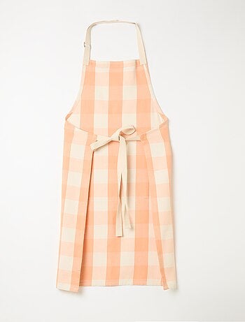 Delantal a cuadros
