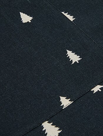 Delantal adulto estampado navideño de algodón 94x69 cm