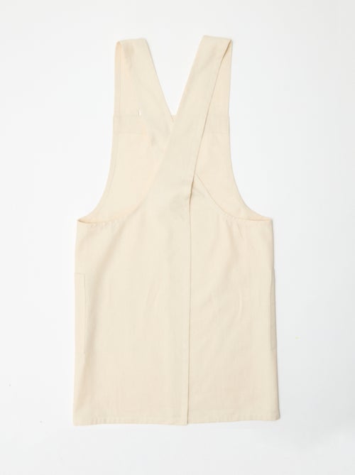 Delantal adulto estampado navideño en algodón 94x69 cm - Kiabi Delantal adulto estampado navideño en algodón 94x69 cm - Kiabi