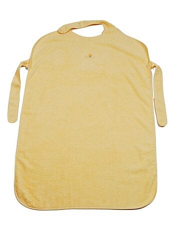 Delantal de baño de rizo de algodón orgánico