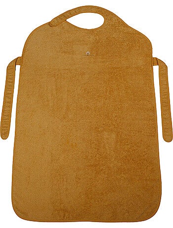 Delantal de baño de rizo de algodón orgánico