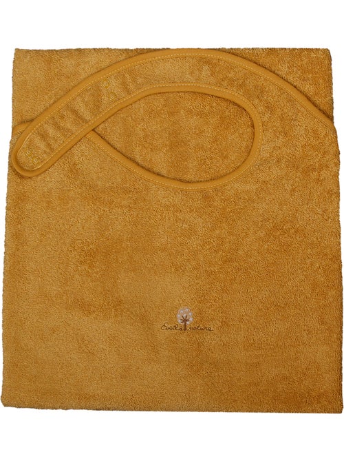 Delantal de baño de rizo de algodón orgánico - Kiabi Delantal de baño de rizo de algodón orgánico - Kiabi