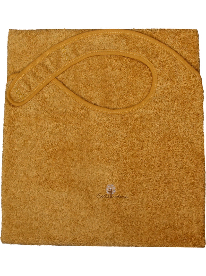 Delantal de baño de rizo de algodón orgánico Ambre - Kiabi