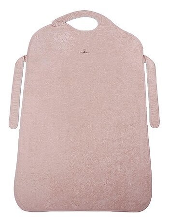 Delantal de baño de rizo de algodón orgánico