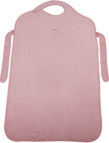 Delantal de baño de rizo de algodón orgánico