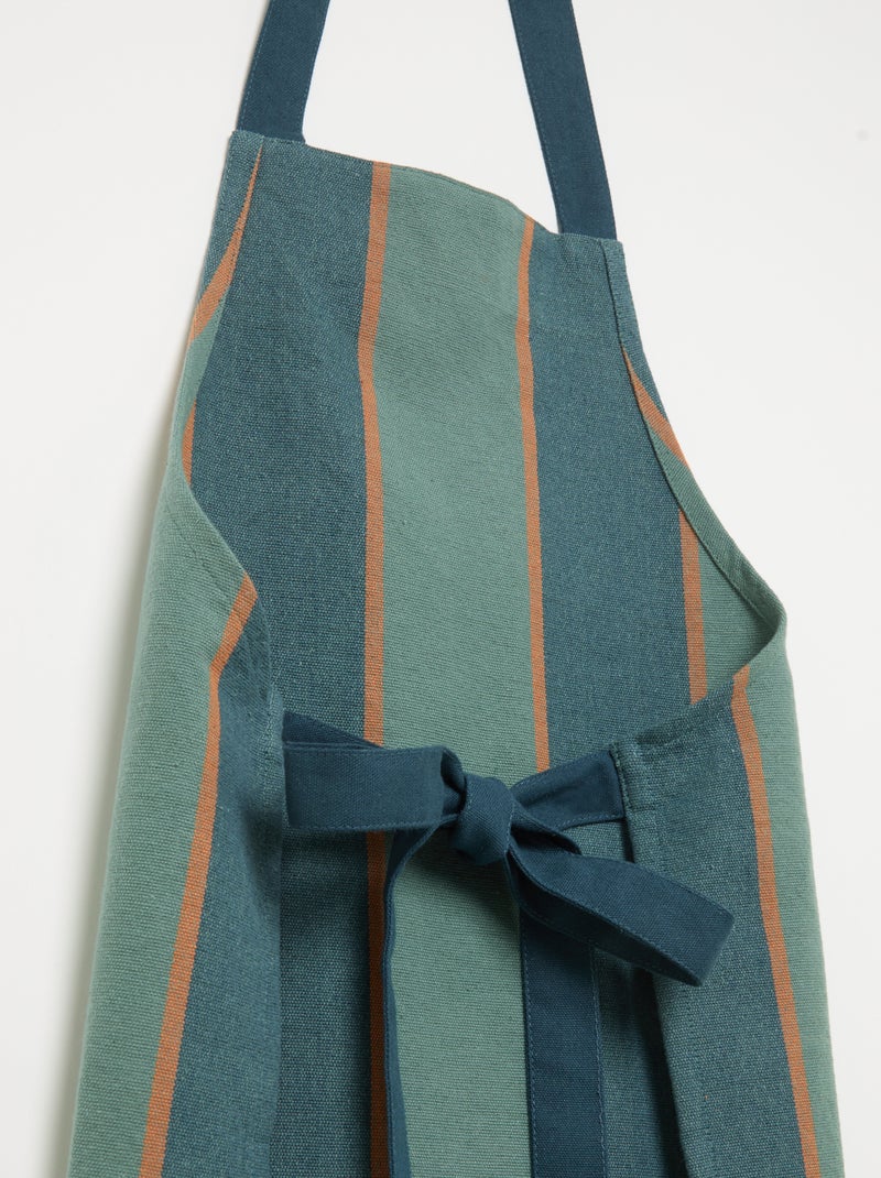 Delantal de cocina a cuadros - KIABI Home Verde - Kiabi
