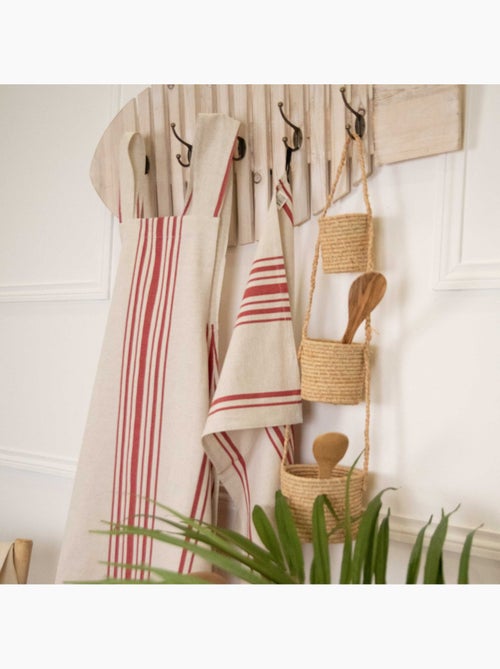 Delantal de cocina a rayas Polyline - Kiabi