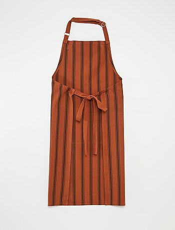Delantal de cocina de algodón