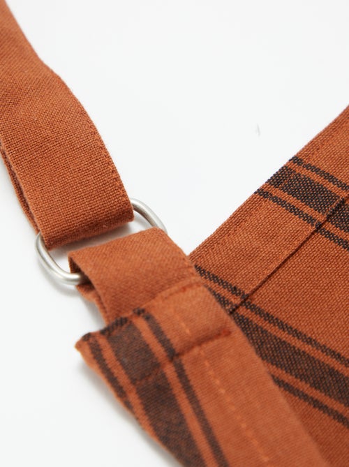 Delantal de cocina de algodón - Kiabi