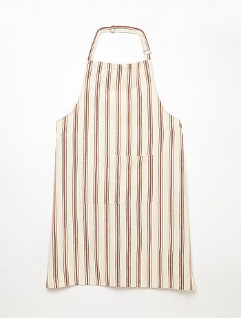 Delantal de cocina de algodón