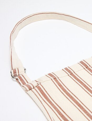 Delantal de cocina de algodón