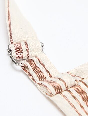 Delantal de cocina de algodón