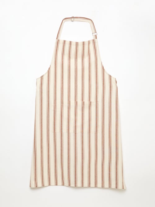 Delantal de cocina de algodón - Kiabi