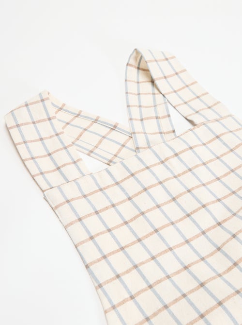 Delantal de cocina estampado - Kiabi