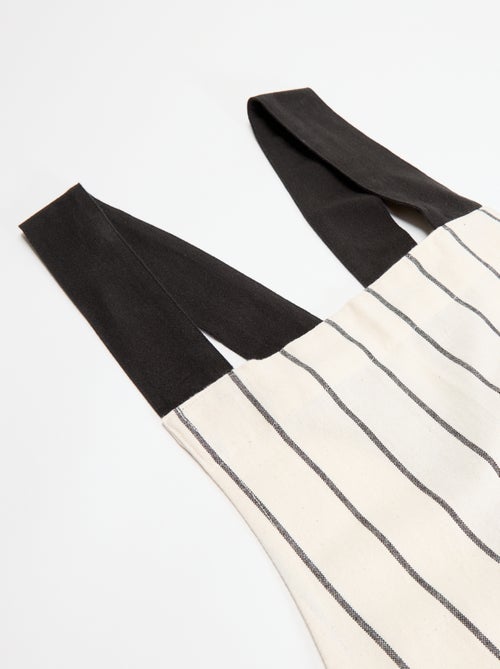 Delantal de cocina estampado - Kiabi