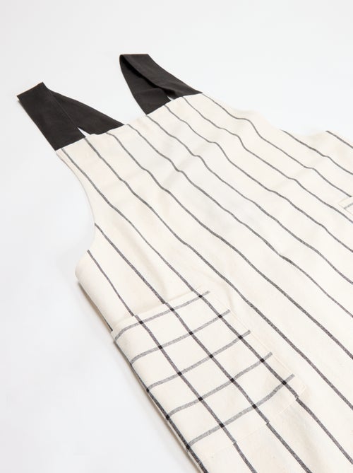 Delantal de cocina estampado - Kiabi
