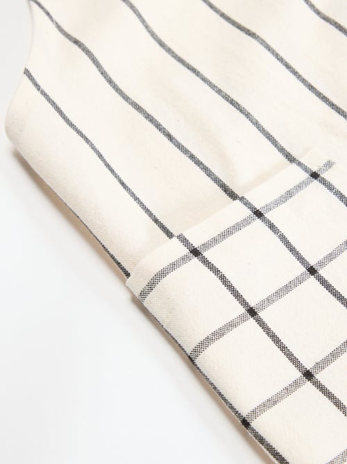 Delantal de cocina estampado - Kiabi