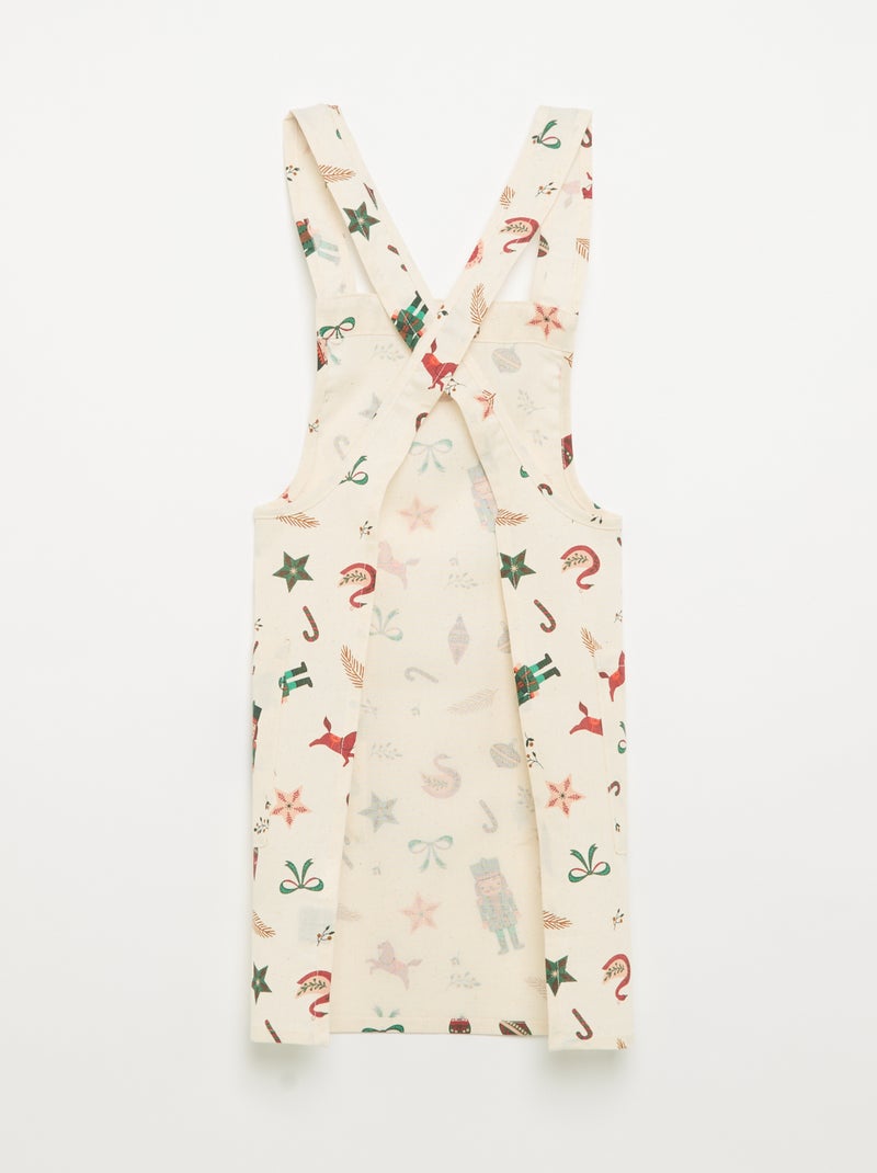 Delantal de cocina infantil de Navidad - KIABI Home Crudo - Kiabi