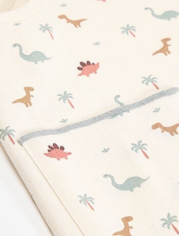 Delantal de cocina japonés estampado para niños