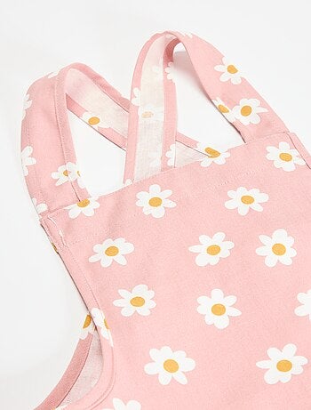 Delantal de cocina japonés estampado para niños