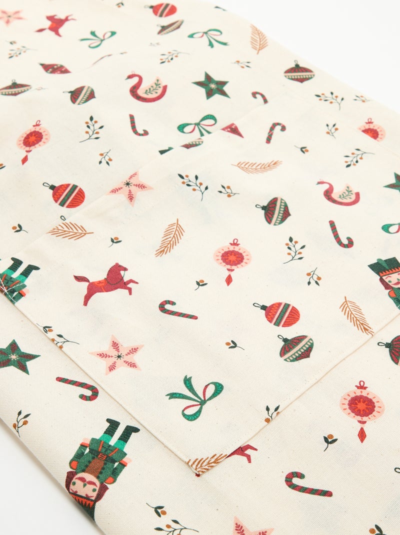 Delantal de cocina 'Navidad' - KIABI Home Crudo - Kiabi