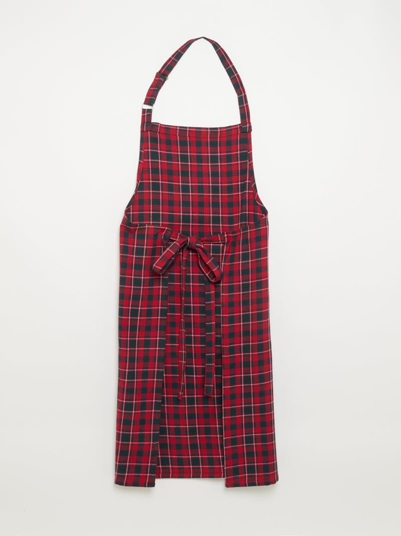 Delantal de cocina 'Navidad' - KIABI Home Rojo - Kiabi