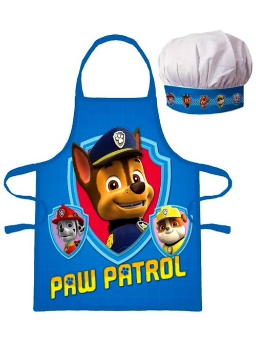 Delantal infantil con gorro de chef Patrulla Canina - Kiabi