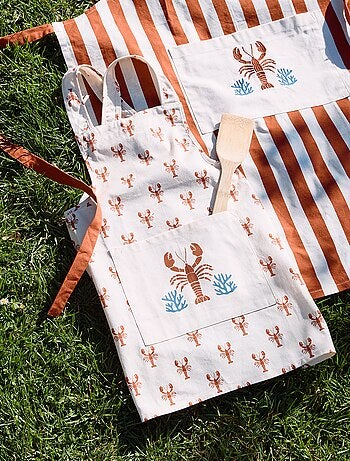 Delantal infantil estampado
