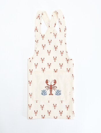 Delantal infantil estampado