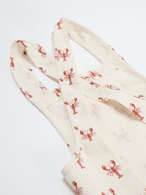Delantal infantil estampado - Kiabi Delantal infantil estampado - Kiabi