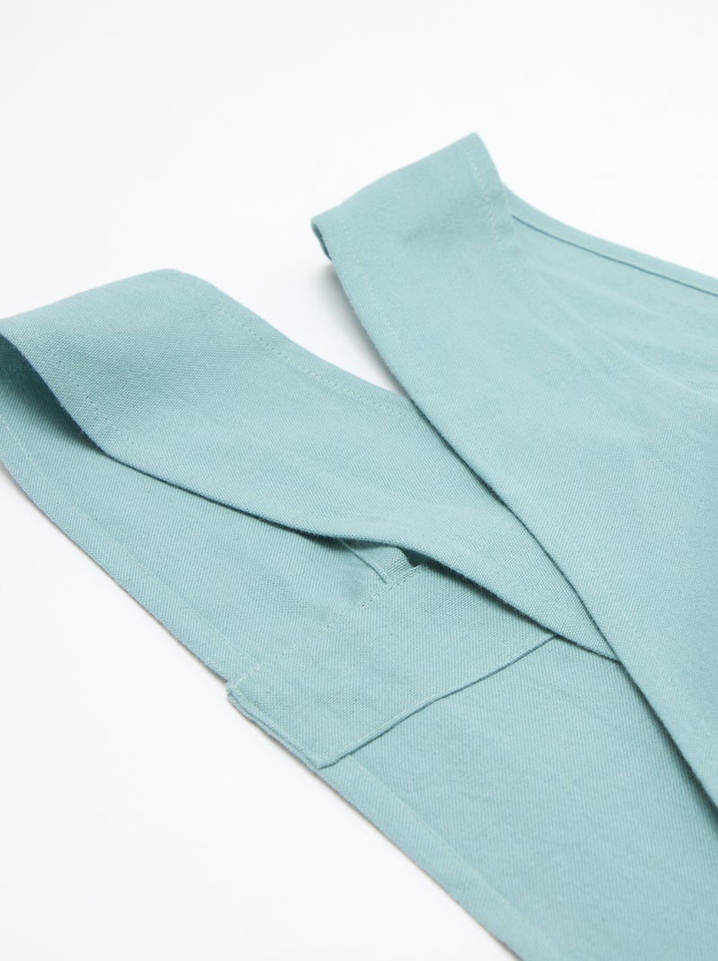 Delantal japonés de cocina - Kiabi Home Verde - Kiabi