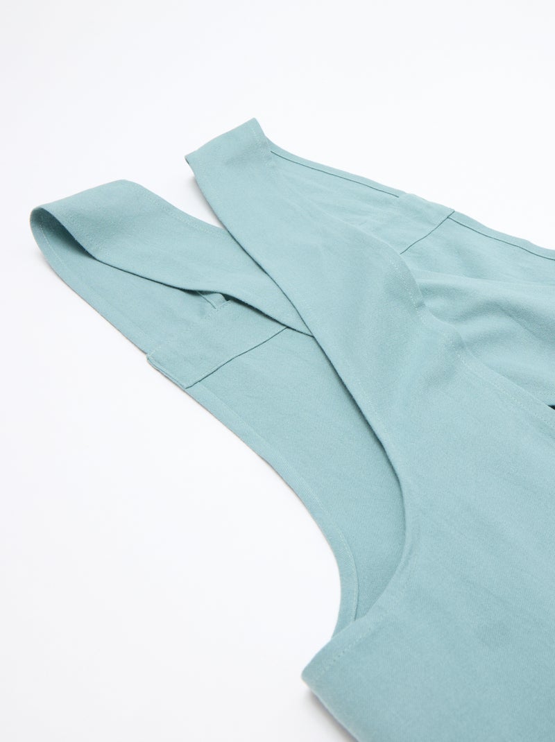 Delantal japonés de cocina - Kiabi Home Verde - Kiabi