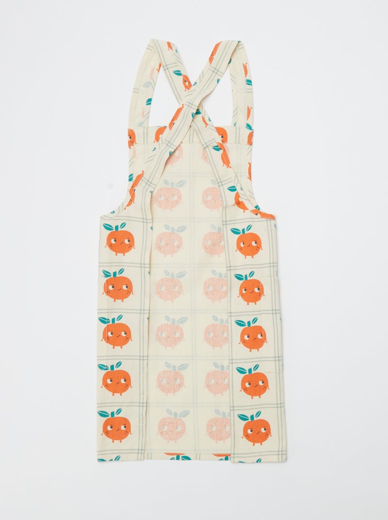 Delantal japonés de cocina infantil - Kiabi Home NARANJA - Kiabi