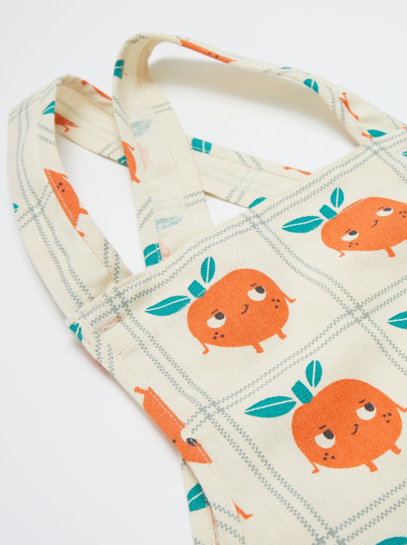 Delantal japonés de cocina infantil - Kiabi Home NARANJA - Kiabi