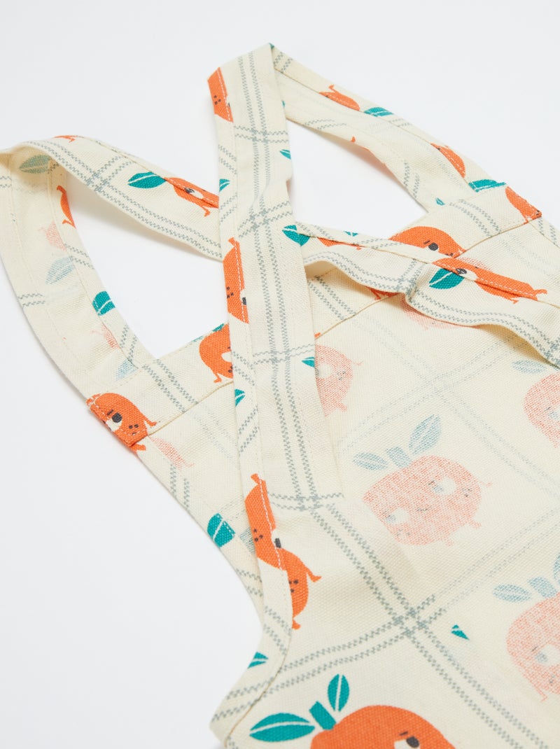 Delantal japonés de cocina infantil - Kiabi Home NARANJA - Kiabi