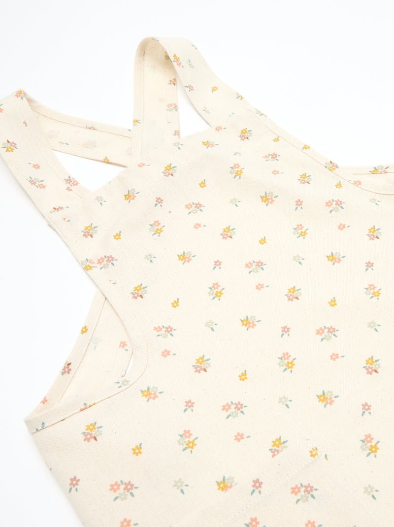 Delantal japonés de cocina para niños - Kiabi Home Beige - Kiabi