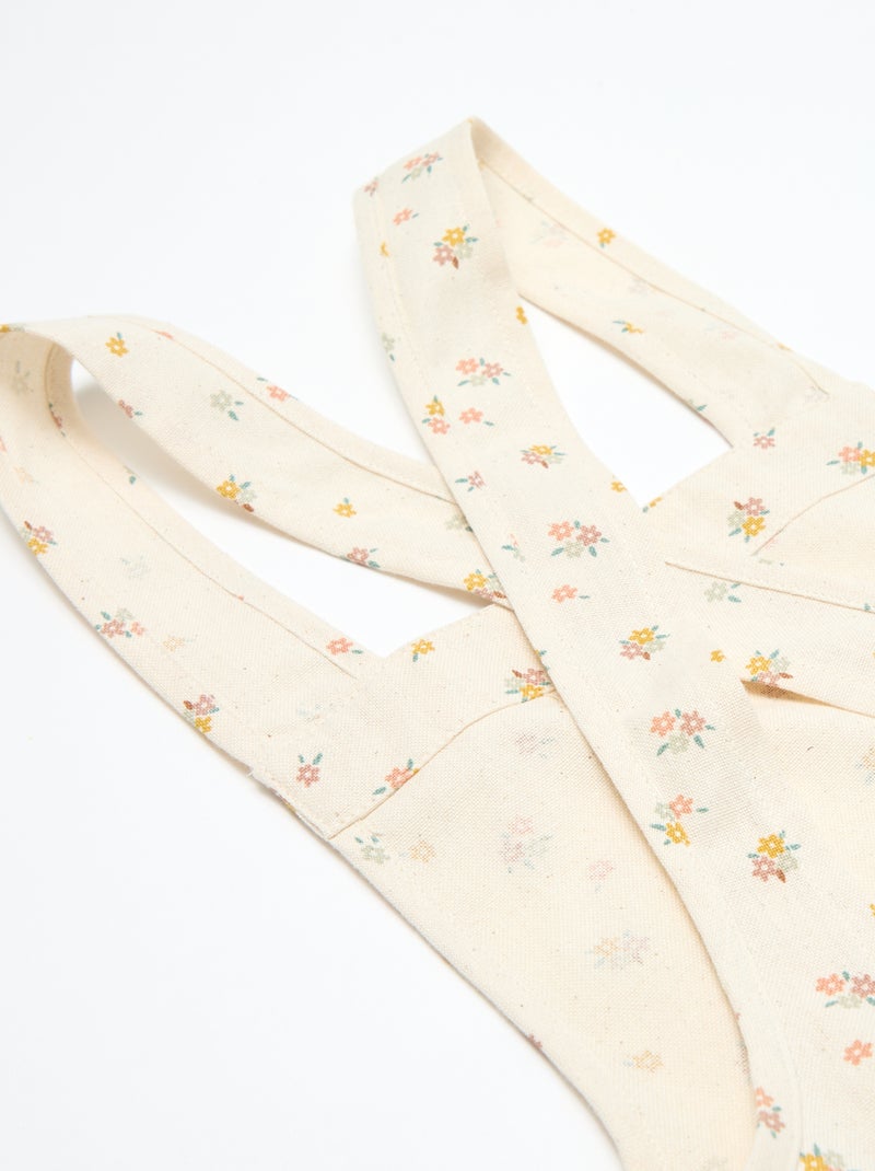 Delantal japonés de cocina para niños - Kiabi Home Beige - Kiabi