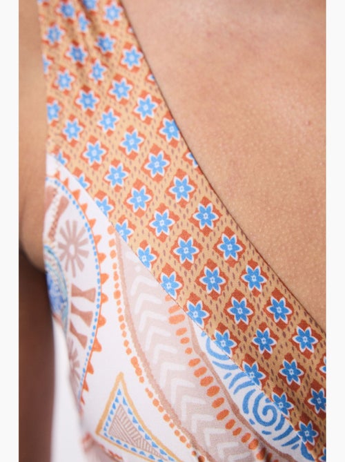 Della bañador con estampado étnico y forro extraíble penti - Kiabi Della bañador con estampado étnico y forro extraíble penti - Kiabi