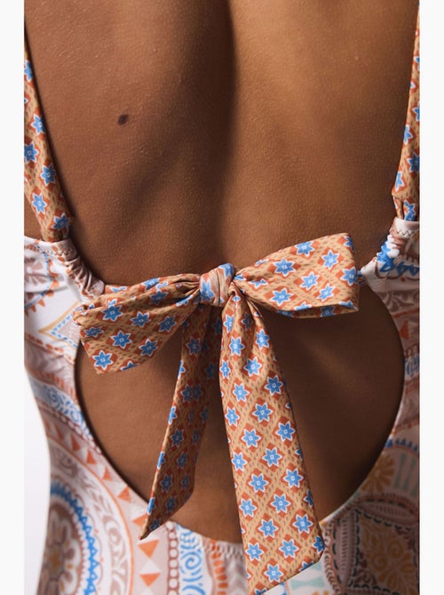 Della bañador con estampado étnico y forro extraíble penti - Kiabi Della bañador con estampado étnico y forro extraíble penti - Kiabi