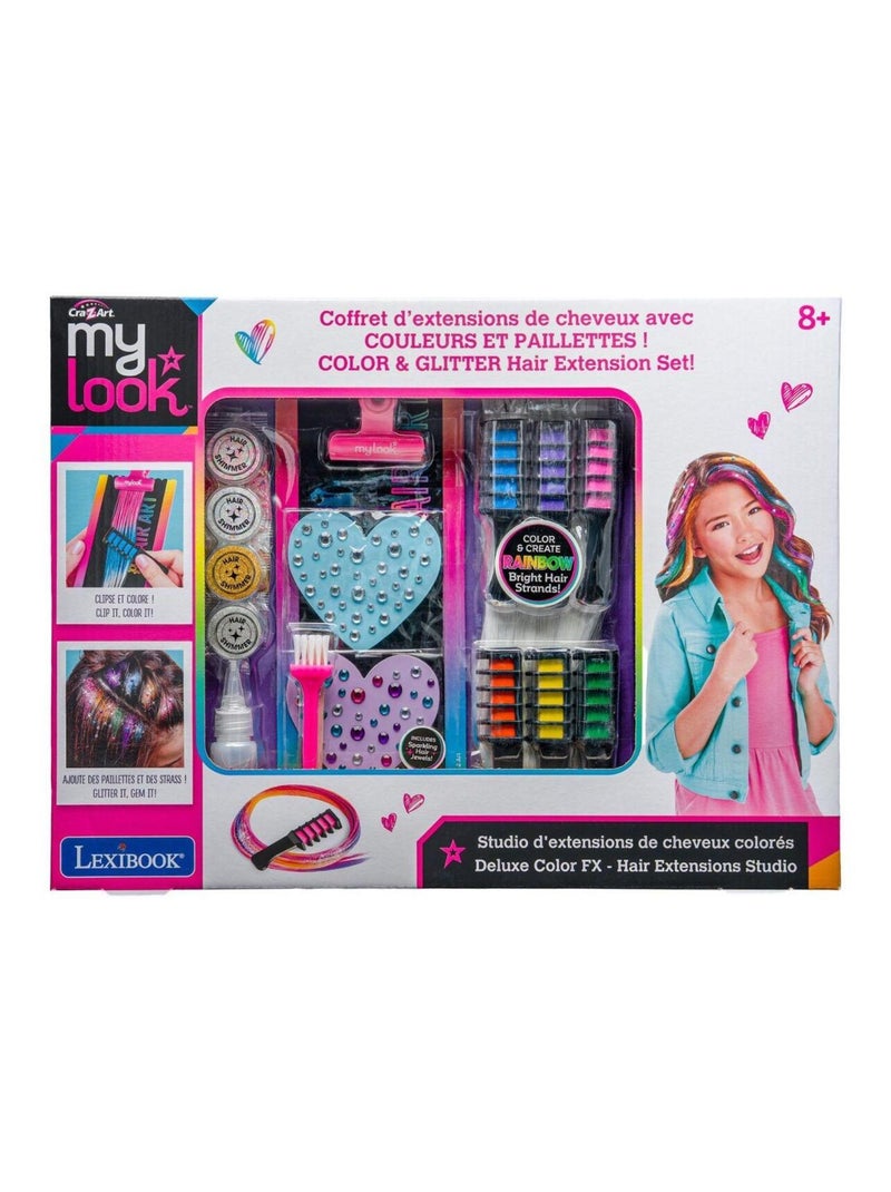 Deluxe Color FX Estudio de extensiones de cabello Multicolor - Kiabi