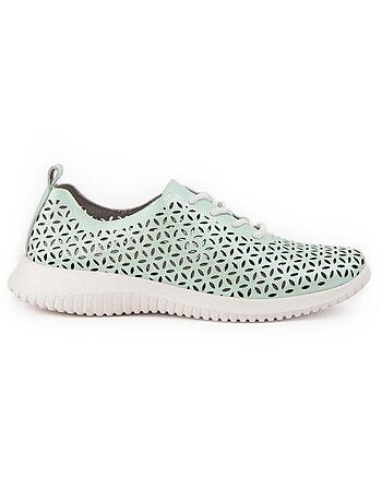 Deportiva Casual Cuero Purapiel