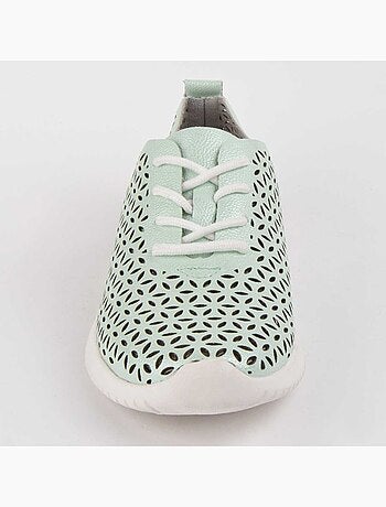 Deportiva Casual Cuero Purapiel