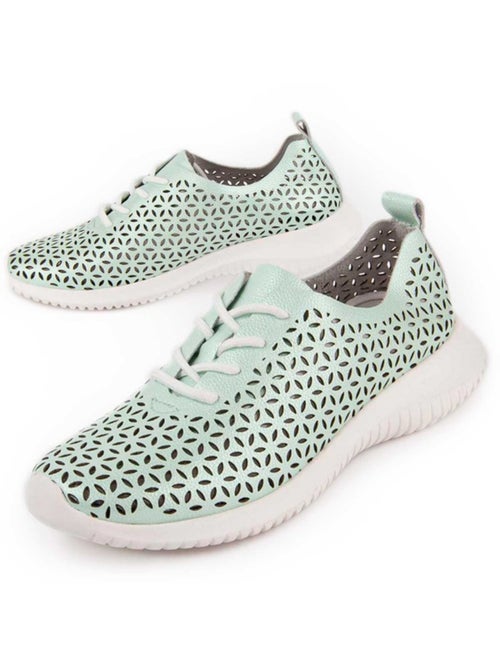 Deportiva Casual Cuero Purapiel - Kiabi