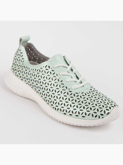 Deportiva Casual Cuero Purapiel - Kiabi