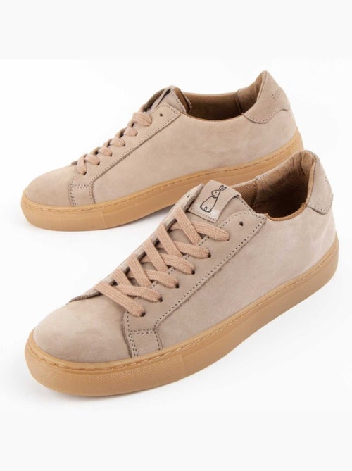 Deportiva Casual Cuero Purapiel - Kiabi